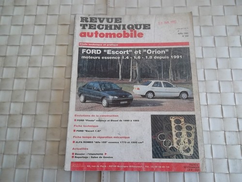 Revue technique ford escort - revue,