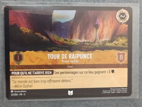 Carte lorcana chapitre 5 - chapitre,