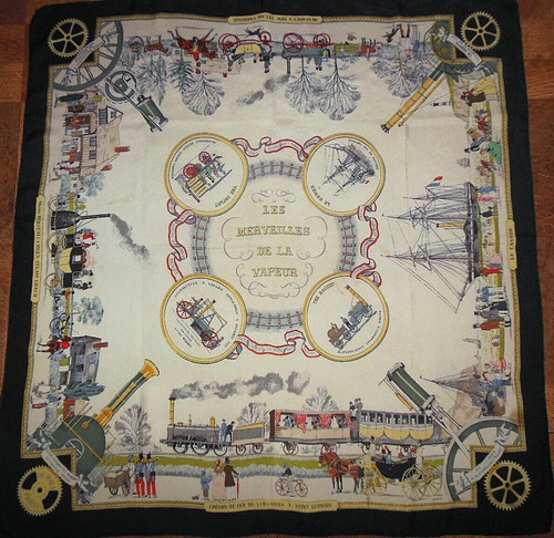 Hermès silk twill scarf - silk,