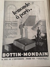 ▬►Publicité de 1931 - Bottin mondain - annuaire Paris & châteaux French ad 1356