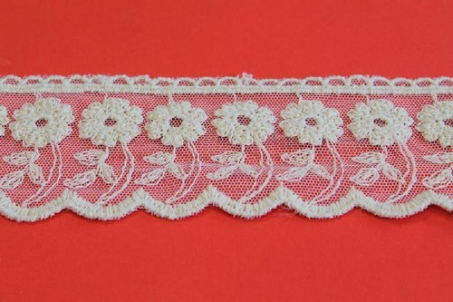 Dentelle tulle ruban haut - dentelle,