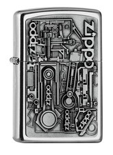 Zippo Briquet Pièces Moteur Émblème 3D 2006539 Briquet Tempête Essence