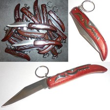 NEUF LOT 20 COUTEAU DE POCHE PLIANT à PALME à CRAN STYLE OKAPI SANS MARQUE CHINE