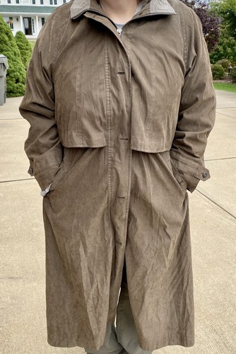 Outbrook womens brown trench - outbrook,