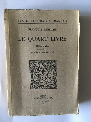 Quart livre 1947 francois - le,