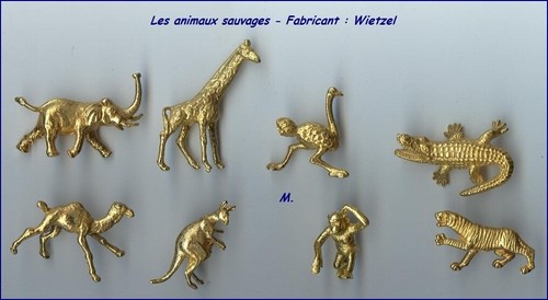 Wietzel les animaux sauvages - les,