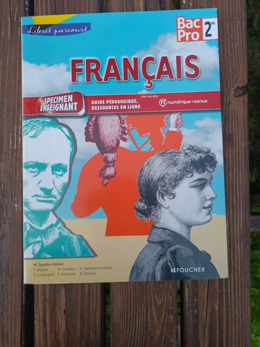 Livre français bac - pro, 2de