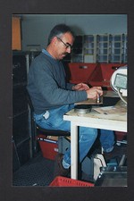 BLOIS (41) CENTRE de TRI POSTAL , FACTEUR à l'OBLITERATION POSTALE en 1997