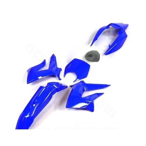 Kit carrosserie bleu brillant