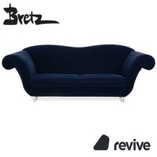 Bretz LouLou Tissu Places Bleu Foncé Canapé