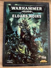 Codex Warhammer 40k Eldars noirs