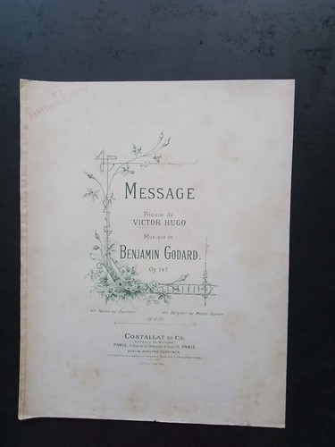 Partition ancienne piano - ancienne,