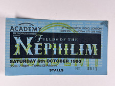 Fields Of The Nephilim Ticket