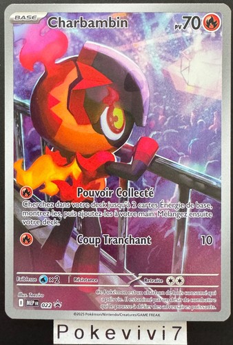 Carte pokemon charbambin mep - charbambin,