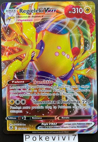 Carte pokemon regieleki - carte,