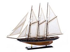 Maquette de bateau goélette