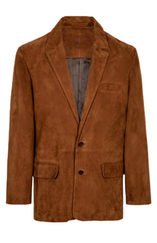 Blazer homme 100 cuir daim - homme,