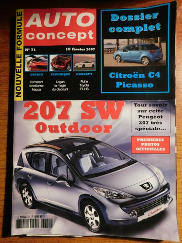 Magazine auto concept - ",