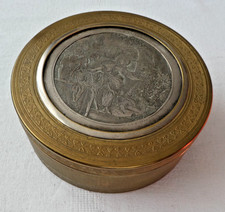 ANCIENNE BOITE RONDE A BIJOUX