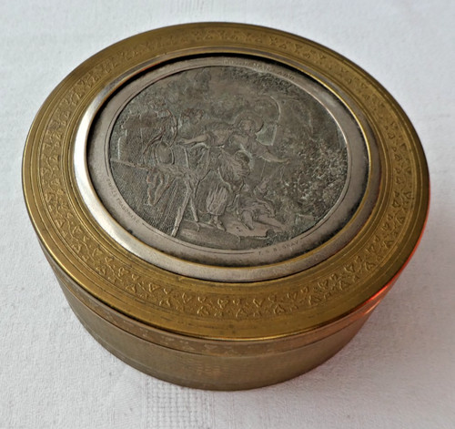 Coffret boite ronde bijoux - coffret,
