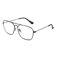 Lunettes Ordinateur Anti Lumière Bleue Verres Carrés Protection Yeux Anti-ébl...