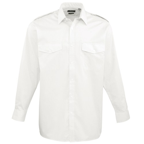 Premier chemise pilote à - chemise,