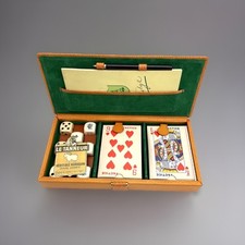 Coffret jeu de cartes LE TANNEUR   vintage, bridge Dés de poker
