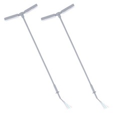  2 Pcs Lampadaire Miniature