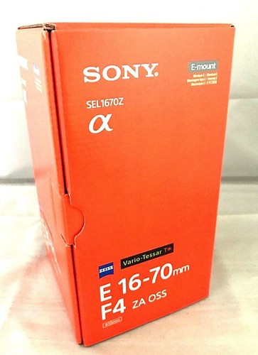 New sony vario tessar - vario-tessar, e