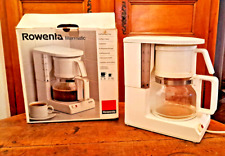 ANCIENNE CAFETIERE ELECTRIQUE  ROWENTA BLANCHE 12 TASSES FONCTIONNE