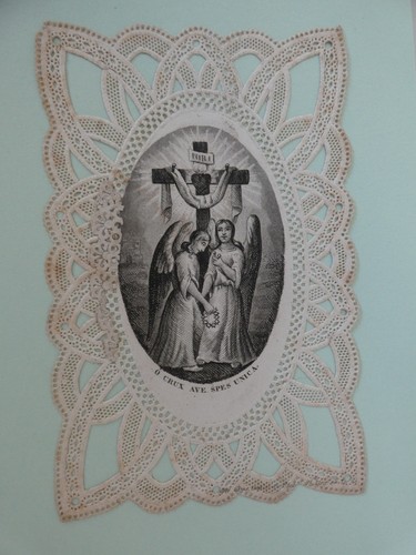 Image pieuse canivet dentelle