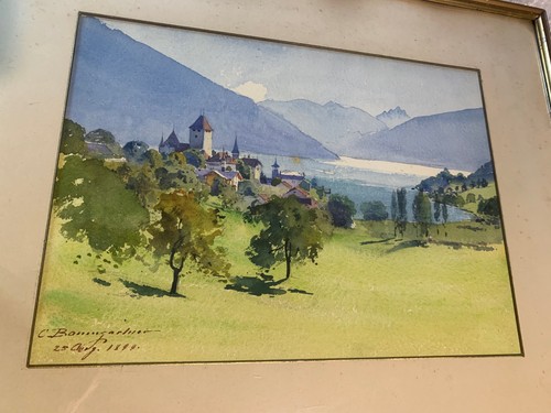 1898 lac thoune suisse - de,