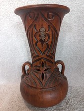 Vase En Argile Effet Bois