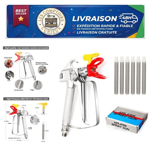 Techfection pistolet peinture - pistolet,