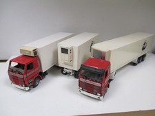 LOT 2 SCANIA 143M 450 Camion semi remorque et Combo Frigorifique 1989 TEKNO 1/50