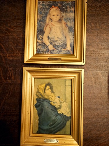 Deux tableaux gitans vintage - tableaux,