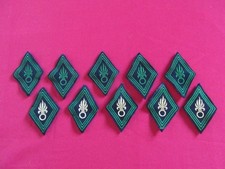 LOT INSIGNES LOSANGES DE BRAS LEGION ETRANGERE INDOCHINE ALGERIE