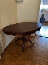 Table ancienne ovale style