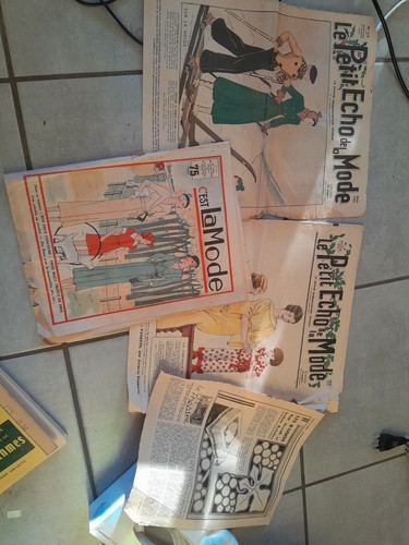 Lot revues anciennes - , mode