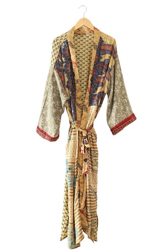 Peignoir robe kimono sari - robe,