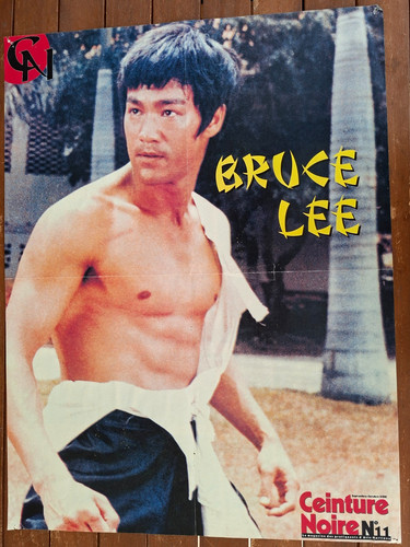 Bruce lee poster magazine - lee,