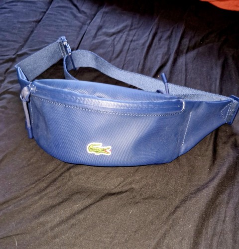 Sacoche sac banane zippé bleu - sacoche,