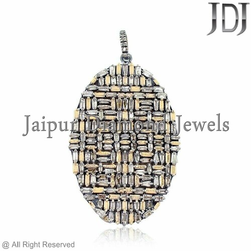 Naturel diamants baguette - naturel,