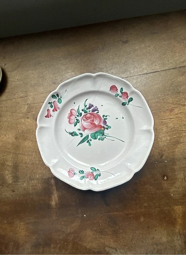 Assiette ancienne faïence