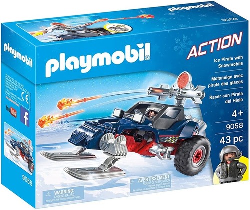 Playmobil 9058 motoneige - playmobil, --
