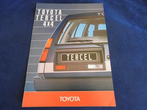 Catalogue toyota tercel - catalogue,