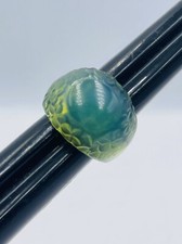 Bague En Cristal Vert Antique