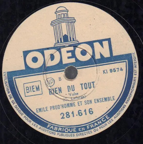 Schellack emile prud homme - schellack, prud'homme