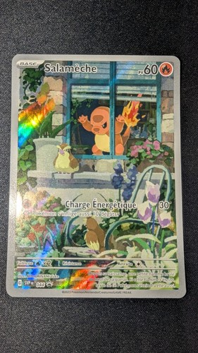 Carte pokémon salamèche - carte, :