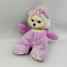 Ancienne Peluche ours rose